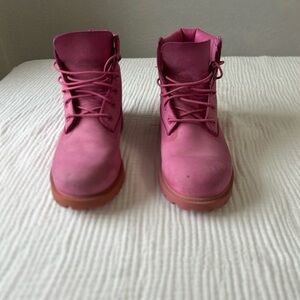 Timberland Pink Boots